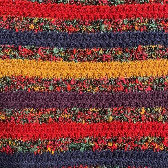 VINTAGE 1980’s Dead Stock Ohrbach’s Crochet Sweater Size XS - Picture 6 of 6